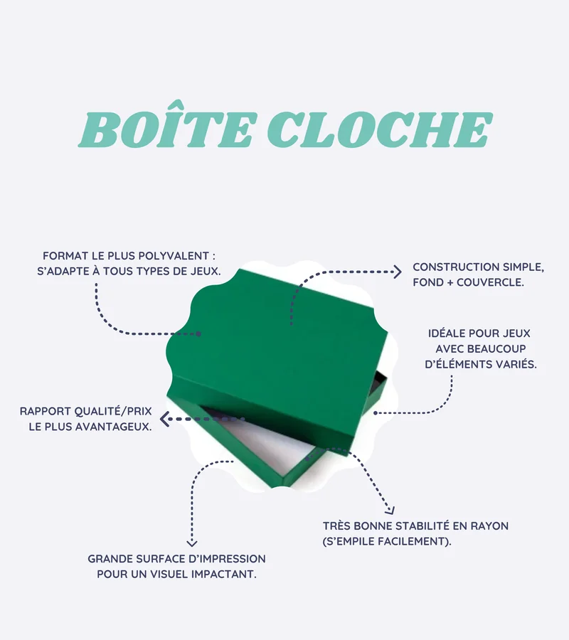 Boîte cloche : caractéristiques et avantages